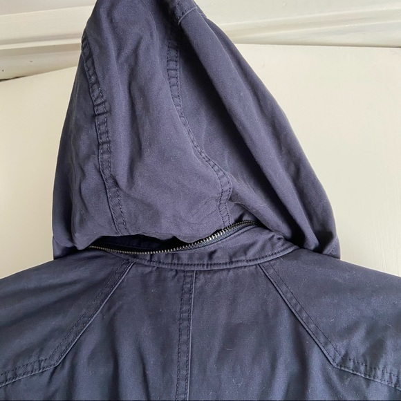 H&M canvas coat with hood - Picture 7 of 7